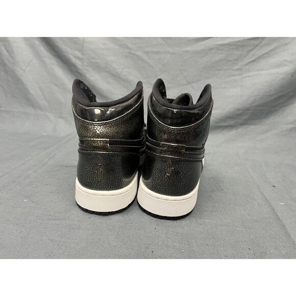 Nike Boys Jordan 1 Retro High (GS) 2016 Black Patent Size 4.5 NEW NO BOX! - Picture 7 of 11